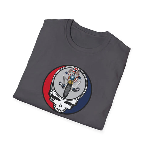 Grateful Dead - Psychle Sam Stealie Grateful Dead T-Shirt - StealieShop